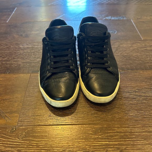 Rag & Bone Black Leather Sneakers - Picture 7 of 7